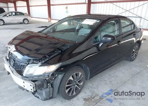 2015 Honda Civic Ex из США, поврежденный, VIN 2HGFB2F80FH519309
